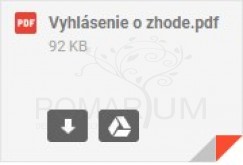 vyhlasenie o zhode